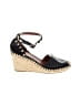 Valentino Garavani 100% Leather Black Wedges Size EU 37 - photo 1