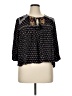 Maeve 100% Rayon Black 3/4 Sleeve Blouse Size XL - photo 1