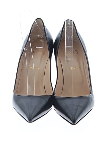 Christian Louboutin Leather Clare Pointed Toe Pumps 85mm (view 2)