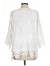 North Style 100% Rayon Ivory 3/4 Sleeve Blouse Size L - photo 2
