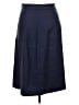 Zara Basic 100% Lyocell Solid Blue Formal Skirt Size L - photo 2