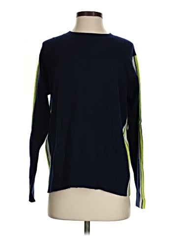 Aqua Cashmere Pullover Sweater (view 1)
