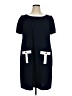 Tommy Hilfiger Solid Blue Casual Dress Size 16 - photo 1