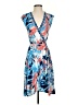 BCBGMAXAZRIA Tropical Blue Cocktail Dress Size XS - photo 1