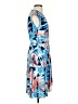 BCBGMAXAZRIA Tropical Blue Cocktail Dress Size XS - photo 4