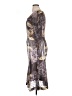 Komarov 100% Polyester Print Gray Cocktail Dress Size XL (4) - photo 5