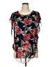 En Focus Studio Black Short Sleeve Blouse Size 14 (petite) - photo 1
