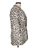 J.Crew Animal Print Ivory Blazer Size 8 - photo 4
