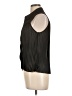 Mine 100% Polyester Black Sleeveless Blouse Size L - photo 5