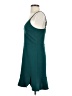 Express Solid Teal Cocktail Dress Size S - photo 5