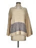 Alya 100% Polyester Color Block Tan Pullover Sweater Size S - photo 1