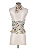 Sienna Sky 100% Polyester Ivory Sleeveless Blouse Size XS - photo 2