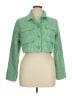 Fashion Nova 100% Polyester Checkered-gingham Green Jacket Size XL - photo 1