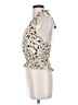 Sienna Sky 100% Polyester Ivory Sleeveless Blouse Size XS - photo 5