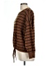 Max Studio Stripes Brown Pullover Sweater Size L - photo 5