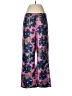 Oliphant 100% Polyester Floral Blue Casual Pants Size M - photo 1