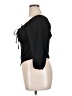 Haute Black 3/4 Sleeve Blouse Size 1X - photo 5