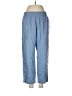 Old Navy Blue Linen Pants Size Med Petite - photo 1