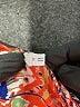 Lush 100% Polyester Orange Short Sleeve Blouse Size M - photo 7