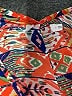 Lush 100% Polyester Orange Short Sleeve Blouse Size M - photo 8