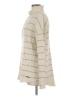 Carve Designs Stripes Ivory Turtleneck Sweater Size M - photo 5