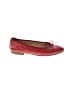 Chanel Red Quilted Leather Cap Toe Ballet Flats Size EU 38 - photo 1