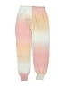 Justice 100% Recycled Polyester Tie-dye Pink Sweatpants Size S (kids) - photo 2
