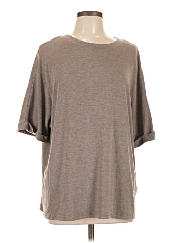 Unbranded 3/4 Sleeve T-Shirt (view 1)