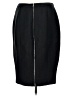 Narciso Rodriguez Solid Black Formal Skirt Size 10 - photo 2