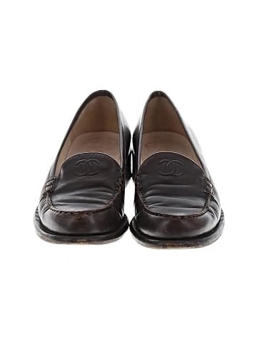 Chanel Vintage Leather Loafers (view 2)