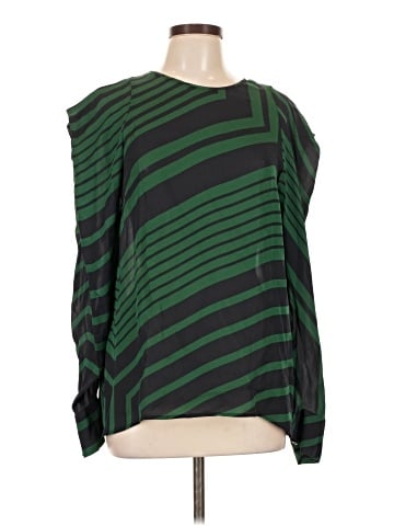 Stella McCartney Long Sleeve Silk Top (view 1)