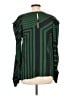 Stella McCartney 100% Silk Green Long Sleeve Silk Top Size EU (IT) 46 / US 10 - photo 2