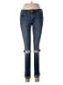 Uniqlo Stripes Blue Jeans Size 10 - photo 1