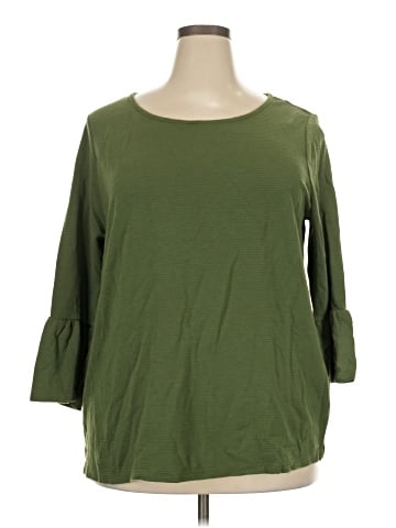 Kim Rogers 3/4 Sleeve Top (view 1)