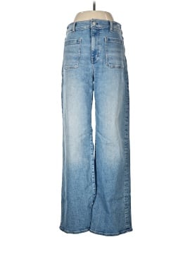 Madewell The Emmett Wide-Leg Jean in Atlin Wash (view 1)