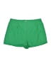 Unbranded 100% Polyester Solid Green Shorts Size 12 - photo 1