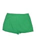Unbranded 100% Polyester Solid Green Shorts Size 12 - photo 2