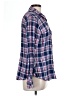 Allison Joy 100% Cotton Plaid Blue Long Sleeve Button-Down Shirt Size L - photo 4