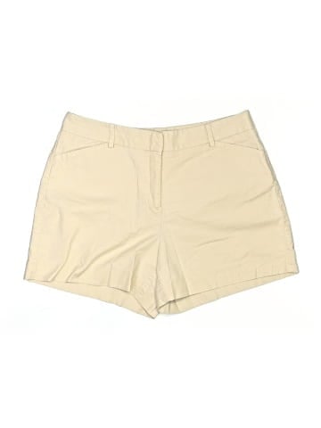 Ann Taylor Khaki Shorts (view 1)