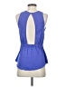 Gabriella Rocha 100% Polyester Blue Sleeveless Blouse Size S - photo 2