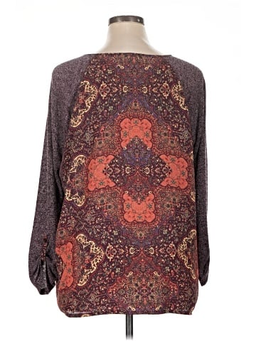 Gloria Vanderbilt 3/4 Sleeve Blouse (view 2)