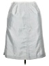 Larry Levine Metallic Silver Formal Skirt Size 18 - photo 2