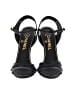 Chanel 100% Leather Black Wedges Size EU 37 - photo 2