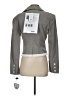 Blanc Noir Gray Blazer Size S - photo 2