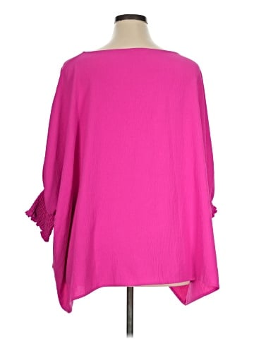 Oddi 3/4 Sleeve Blouse (view 2)