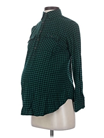 Isabel Maternity Long Sleeve Polo (view 1)