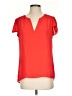 Milano Red Short Sleeve Blouse Size S - photo 1