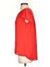 Milano Red Short Sleeve Blouse Size S - photo 5