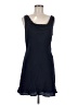 Lavender Brown 100% Silk Blue Cocktail Dress Size M - photo 1