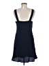 Lavender Brown 100% Silk Blue Cocktail Dress Size M - photo 2